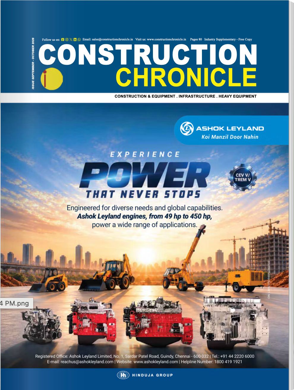Construction Chronicle Sep-Oct 2026 edition cover